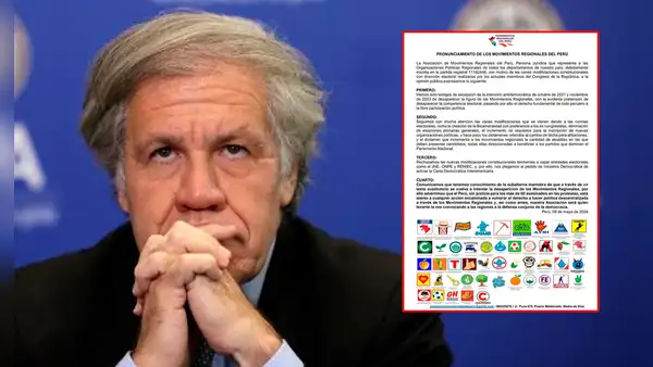 Asociación de Movimientos Regionales respalda pedido para activar la Carta Democrática en Perú