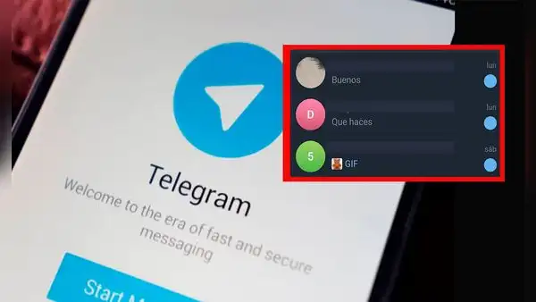 ¿Qué significa el círculo azul de Telegram y por qué aparece en los chats?