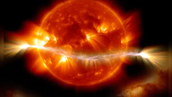 La tormenta geomagnética que impactó en la Tierra fue la más severa en 20 años