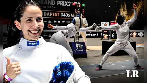 María Luisa Doig, dentista de profesión y medallista en esgrima: brilló en Panamericanos y va por París 2024