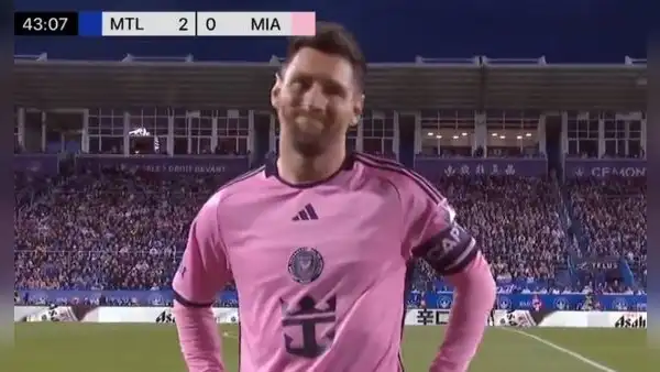 Lionel Messi explotó ante las cámaras EN VIVO por la nueva regla de la MLS: "Qué mal vamos"