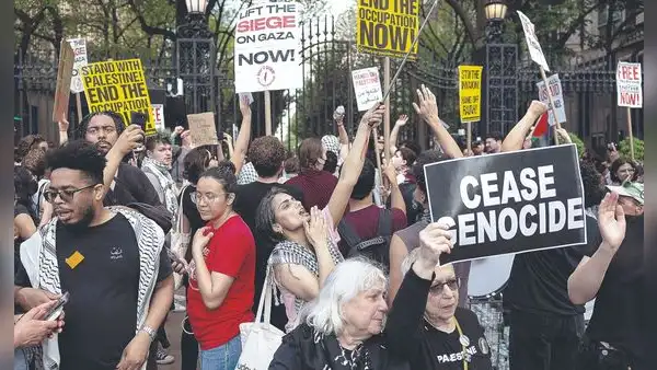 Las protestas estudiantiles que sacuden la política en los EEUU