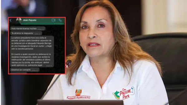 Dina Boluarte acudió al estudio jurídico de Mateo Castañeda un día después de su detención