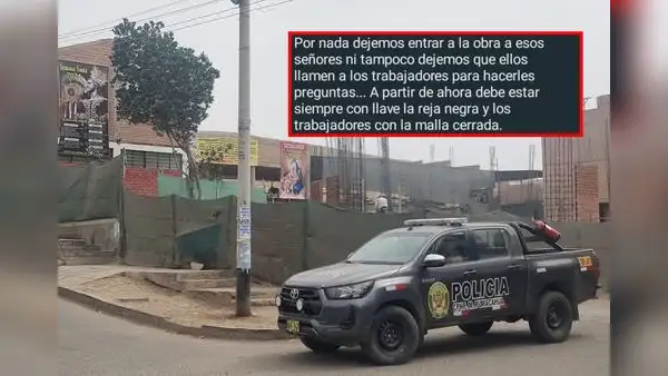 Al menos 15 sujetos extorsionan a párroco en SJM: piden cupo por construcción de iglesia