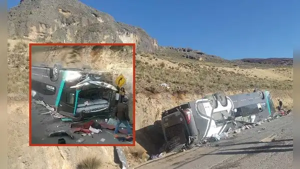 Accidente en Ayacucho: volcadura de bus de Civa en Apacheta deja 13 fallecidos y 19 heridos