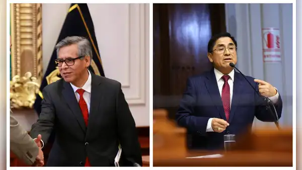 Pedro Cartolín llama “maestro” a prófugo César Hinostroza