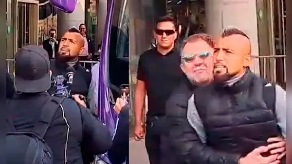 Arturo Vidal perdió los papeles y casi agrede a hincha previo al Alianza Lima vs. Colo-Colo
