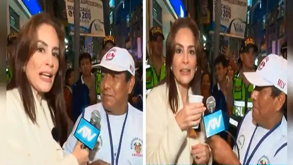 Mávila Huertas se sorprende al oír poema recitado por emolientero en Gamarra: “Soy digno de conocer su corazón”