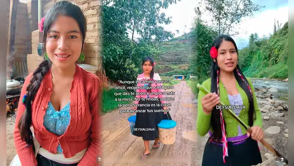 Huanuqueña es sensación de TikTok al imitar voces y variedades: “Mi vida ha sido una historia de superación”
