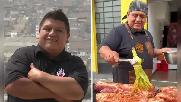 Su negocio quebró en pandemia y hoy triunfa como maestro parrillero en TikTok para sacar adelante a sus 7 hijos