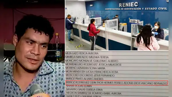 Hermanos de SURCO tienen los nombres más largos del PERÚ: conoce a "Odín Thor Hermes..." y "Yavé Jehová Israel..."