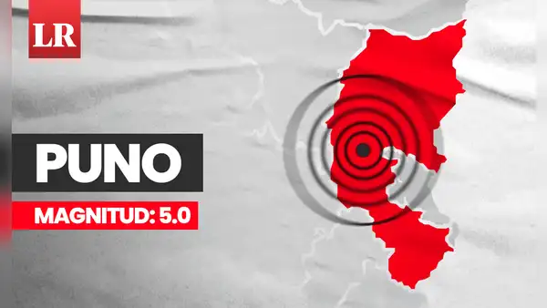 Temblor de magnitud 5,0 se sintió hoy en Puno, según el IGP