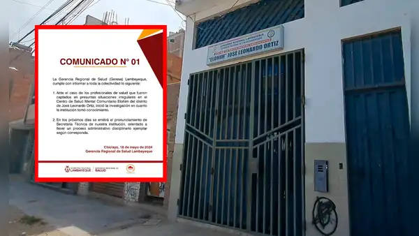 Encuentran a personal de salud teniendo relaciones en horario de trabajo en Chiclayo