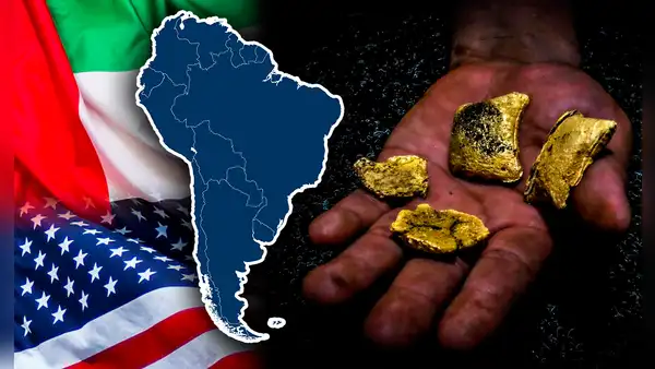 El país de Sudamérica que más oro ilegal exporta al mundo: los principales destinos son Estados Unidos y Emiratos Árabes