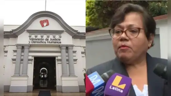 Minjus califica de "controversia Jurídica" retorno de María Caruajulca a la Procuraduría General del Estado