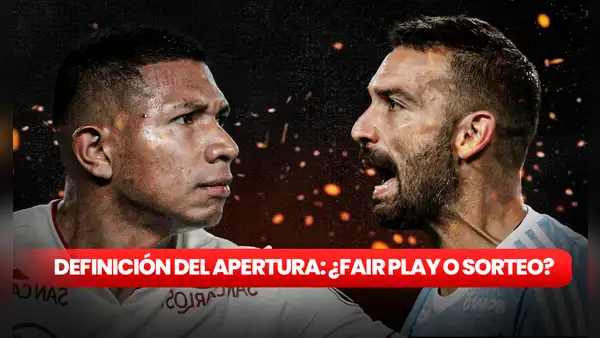 ¿Cómo aplicaría el FAIR PLAY o SORTEO en la definición del Apertura entre Universitario y Cristal?