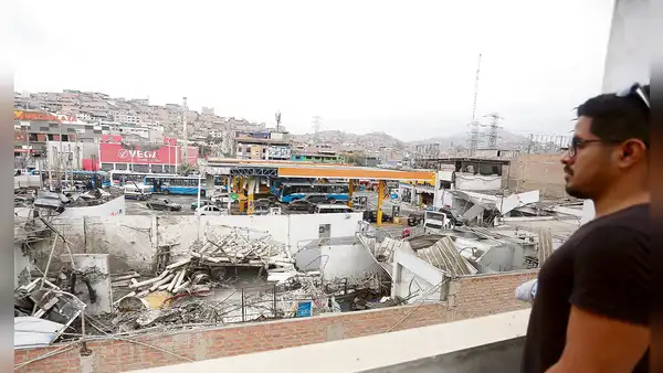 Tragedia en grifo: hay daños a 5 cuadras a la redonda