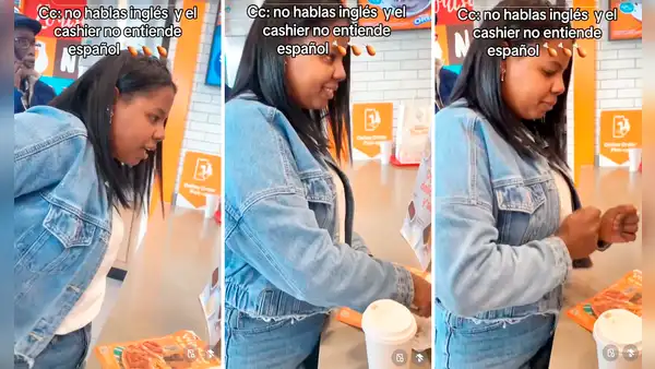 Cubana en EE. UU. utiliza singular método para pedir comida en restaurante al no saber hablar inglés