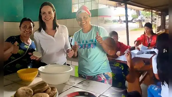 SENIAT cierra tienda de empanadas por VIDEO con María Corina Machado y causa indignación en redes: "No hay libertad"