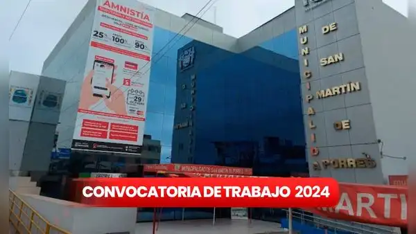 ¿Terminaste la secundaria? Municipalidad de San Martín de Porres lanza convocatoria CAS con sueldos de S/1.200