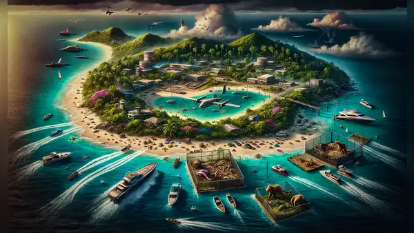 La isla caribeña que pasó de paraíso a refugio del narco y tráfico de animales