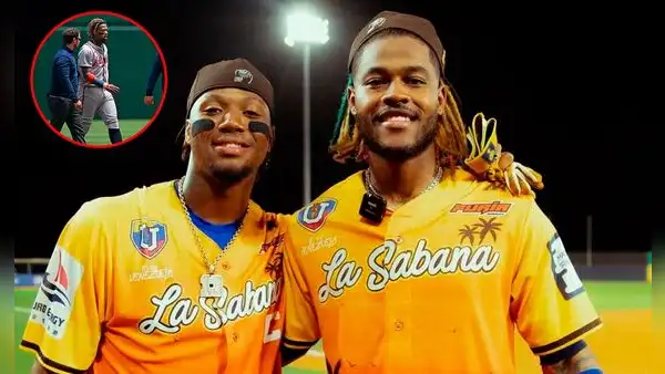 ¡Corazón roto! Maikel García y su REACCIÓN a la lesión de Ronald Acuña Jr. con los Braves