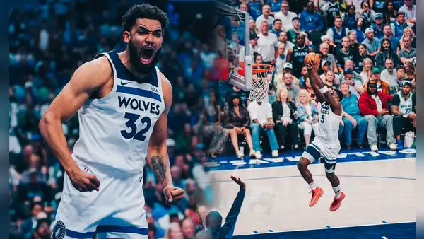 ¡No los den por muertos! Wolves vence por 105-100 a Dallas y sigue con vida en los playoffs de la NBA
