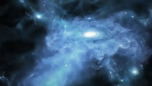 Telescopio James Webb de la NASA fotografió a 3 galaxias que le dieron origen al universo
