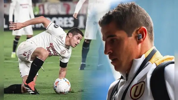 Aldo Corzo reveló por qué salió a los 45 minutos durante la eliminación de Universitario