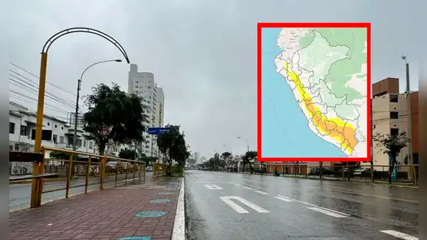 Senamhi anuncia 18 regiones y 492 distritos en alerta naranja, ¿qué significa y cuáles son?