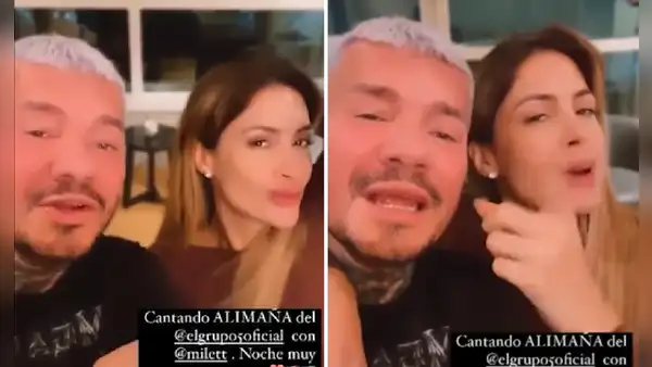 Marcelo Tinelli y Milett Figueroa cantan 'Alimaña' del Grupo 5 y lanzan indirecta: "Para todos los maleteros"