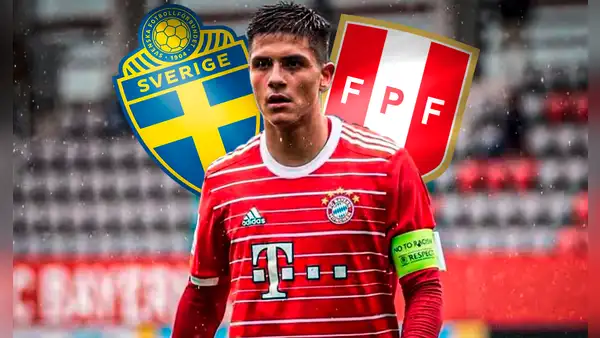 Matteo Pérez se aleja de Perú: joya del Bayern Múnich fue convocado a la selección mayor de Suecia