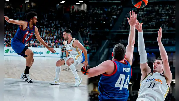 Real Madrid superó 104-98 al Barca basket y se pone 2-0 en la semifinal de la Liga Endesa 2024