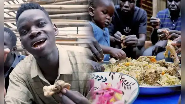 Peruano prepara arroz con pollo a una familia en ÁFRICA y así fue su reacción: "El arroz no salió bien"