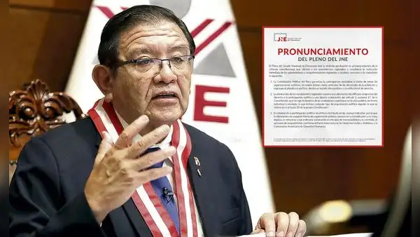 JNE expresa su preocupación por decisión del Congreso de eliminar movimientos regionales: Es injustificado