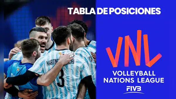 Tabla de posiciones de la VNL masculina 2024: ¿cómo va Argentina y qué necesita para ir a París 2024?