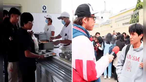 Estudiantes de Medicina opinan sobre comedor Cangallo y bromean: "En Ciudad Universitaria sirven más"
