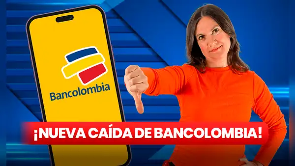 ¿A qué hora se arregla Bancolombia? App bancaria está caída y presenta código de error a usuarios