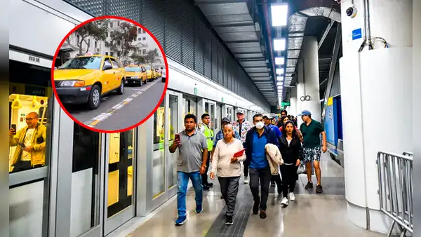 Metro de Lima: reduce 34% uso de vehículos menores como taxis en Lima tras apertura de Línea 2