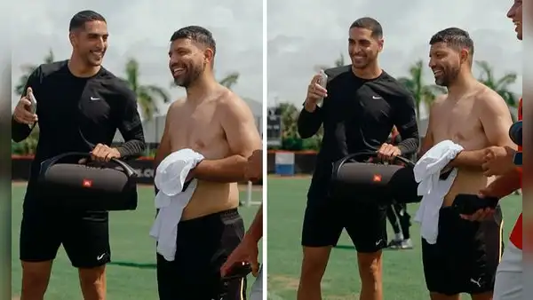 Pablo Sabbag creó canción inspirada en el 'Kun' Agüero y así reaccionó el exjugador argentino
