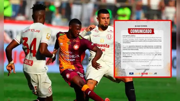 Los Chankas lanza fuerte aclaración sobre la salida de 5 jugadores tras la goleada ante Universitario