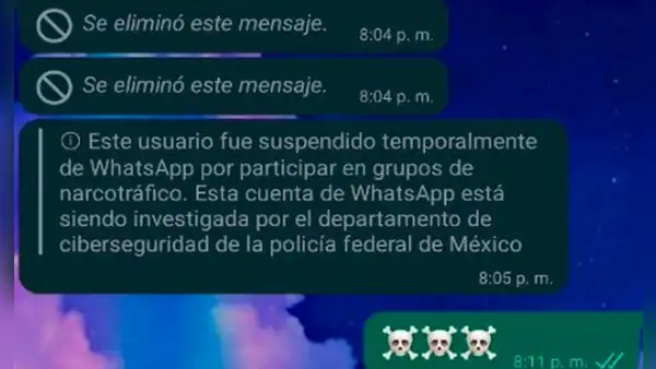 WhatsApp: ¿qué significa el mensaje 'este usuario fue suspendido temporalmente' y por qué no debes enviarlo?