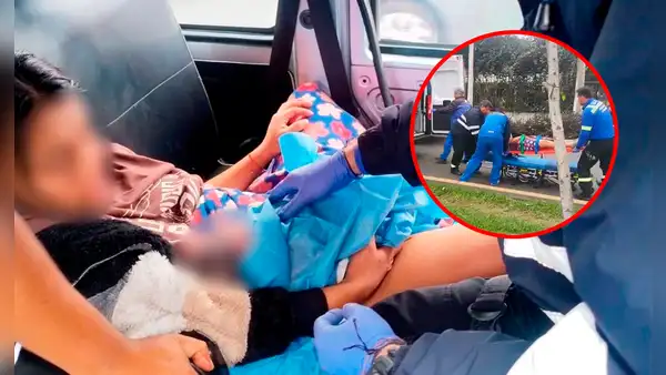 Bebé nace en plena Panamericana sur con ayuda de sereno de Surco: "Tienes que vivir, Esperancita"