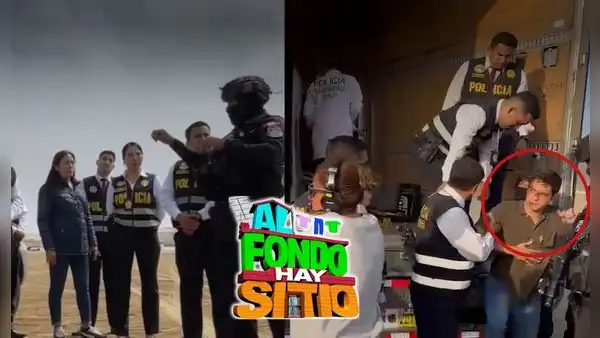 ¡Increíble! El detrás de cámaras del rescate a Cristóbal en 'Al fondo hay sitio' con la Policía Nacional del Perú
