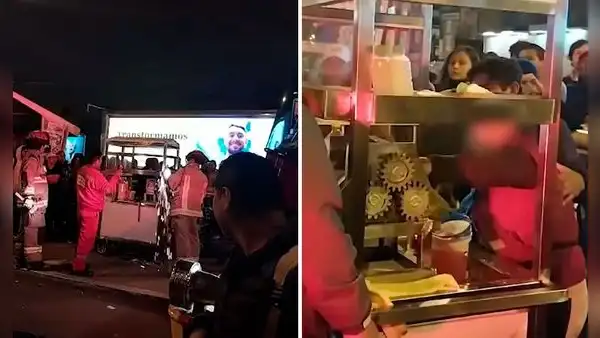 San Juan de Miraflores: vendedora de jugo de caña queda con la mano atrapada en máquina trituradora