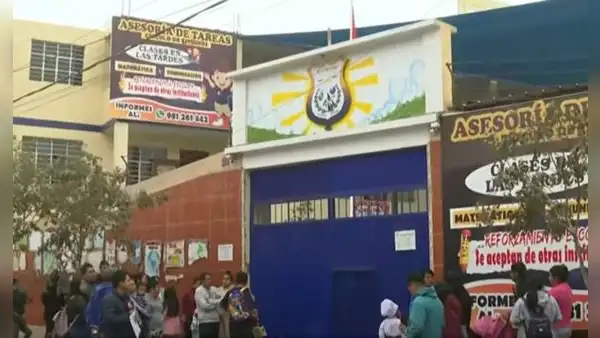 Más de 100 niños estudian en colegio 'bamba' en Puente Piedra: padres exigen respuesta de UGEL