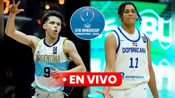 Argentina vs. República Dominicana EN VIVO, FIBA Americup U18 2024: hora y dónde ver la semifinal