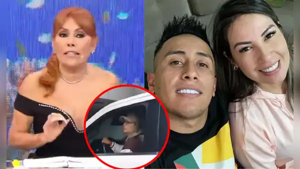 Pamela López fue captada en el hotel de la selección donde está Cueva y Magaly la encara: "Amiga, date cuenta"