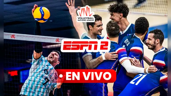Vóley Argentina vs. Francia EN VIVO, VNL 2024: hora, canal de TV confirmado y transmisión del partido