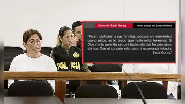 Sada Goray reveló que exfiscal Patricia Benavides quería saber actividades ilícitas de congresistas